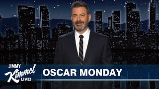 Jimmy Kimmel Recaps the 2023 Oscars, a Surprise from Winner Ke Huy Quan & Who Played Cocaine Bear? video