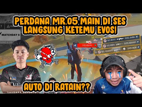 PERTAMA KALI MR.05 MAIN DI SES LANGSUNG BANTAI EVOS??