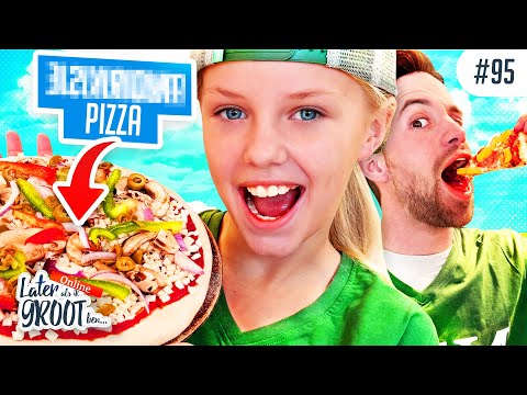 NIEUWE smaak PIZZA bedacht door Tess. Dat wordt proeven!