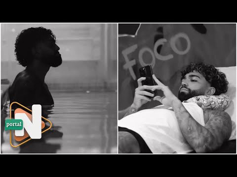 Gabigol inaugura quarto de jogos em sua nova mansão no RJ