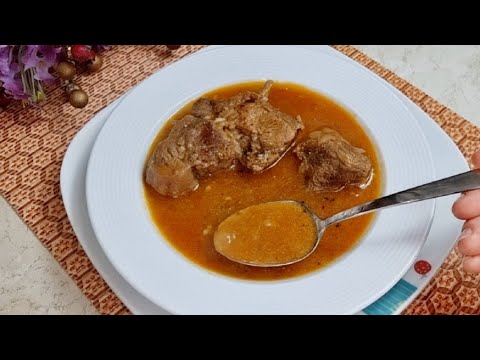 JAHNI traditionale me mish vici  receta më e shijshme qe ju nderon👌Albanian traditional dish