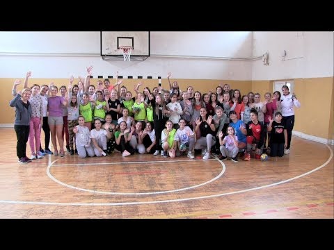 ŽRK Naisa u poseti OŠ Car Konstantin, Niš, 14.11.2019.