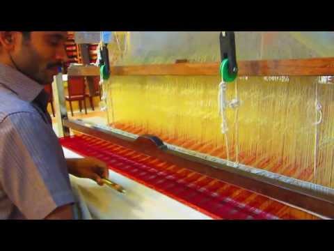 Weaving Process of Kanchipuram Handloom Silk Saree