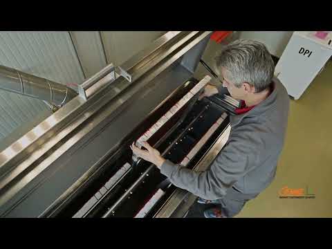 Vasca di lavaggio a solvente Ciemme per telai serigrafici