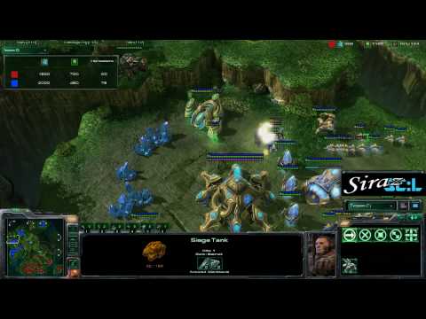 StarCraft 2 - Siraz - WhiteRa(Protoss) vs DalaiLamer(Terran) - Lost Temple - part 2 of 4