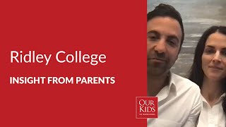 Ridley College, Parent Video Review from Ryan & Nicki Serravalle