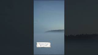 Time lapse of fog on Sturgeon Lake SK | Jan. 11, 2026