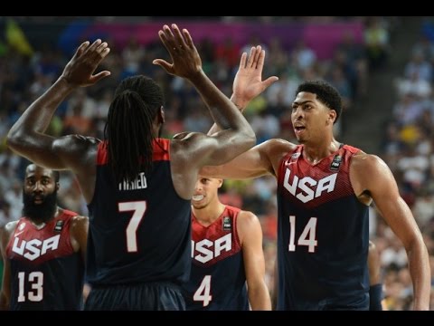 FIBA 2014 World Cup Quaterfinals Slovenia-USA HD