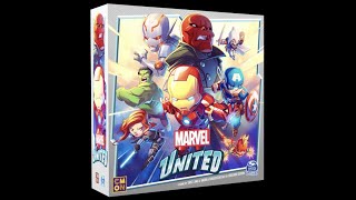Marvel United Board Game Unboxing 4k