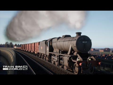 Train Sim World 2: Spirit of Steam Lets Play LMS Stanier Class 8F Introduction Playthrough.