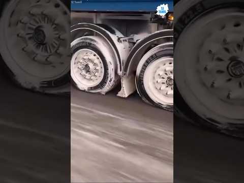 American trucks on winter | SJ Tamil  #sjtamil #facts #tamil #shorts