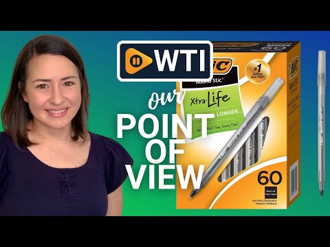 BIC Round Stic Xtra Life Ballpoint Pens - WTI product video review