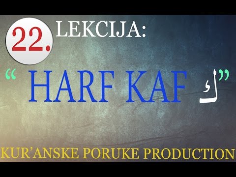 Slovo KAF [SUFARA] 22