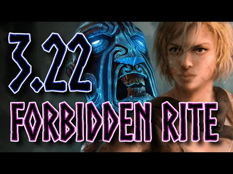 So I went back to Forbidden Rite on a budget (3.22 - Path of exile)