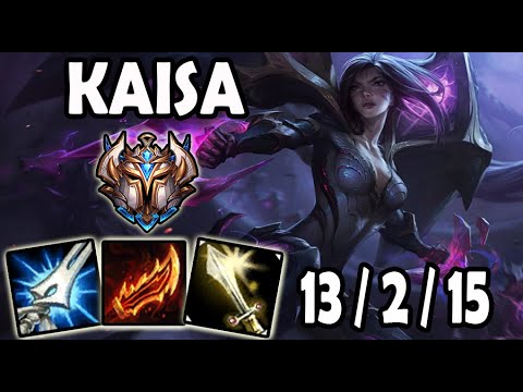 Kaisa vs Aphelios ADC Ranked Challenger EUW