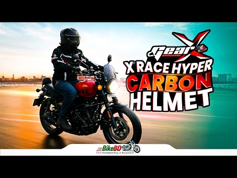GearX X-Race Hyper Carbon Review || Budget Carbon Fiber Helmet in Bangladesh