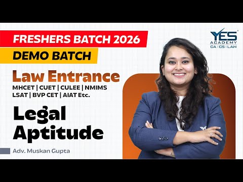 Legal Aptitude – Adv. Muskan Gupta