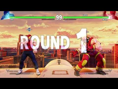 ZEKE'S NEW MAIN POTENTIAL - STREET FIGHTER V - Zeke (ED) Vs Andre (ALEX)