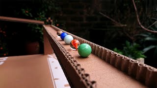 How To Make Marble Run from Cardboard