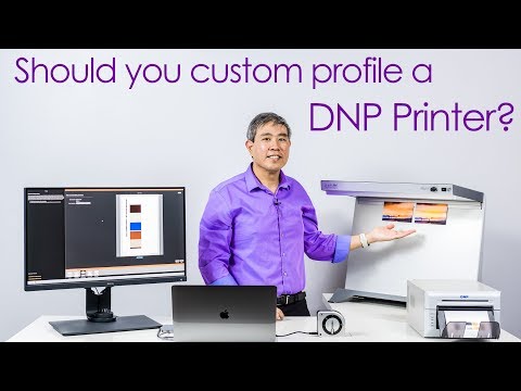 Should you custom profile a DNP Dye Sublimation Printer with an X-Rite i1Display Studio?