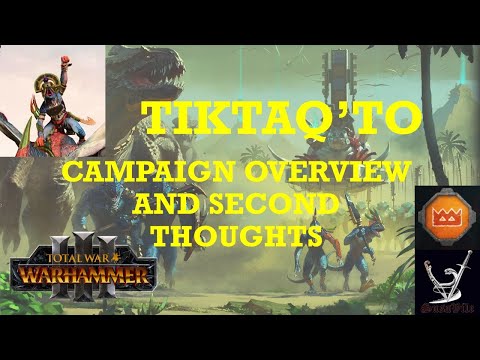 Total War: Warhammer 3 Immortal Empires Tiktaq'To - Lizardmen campaign overview, guide