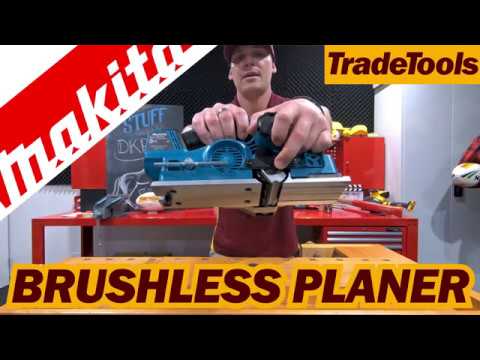Makita DKP181Z Akumuliatorinis oblius, 18 V Li-ion, BL-motor, Be akumuliatorių ir kroviklio! video