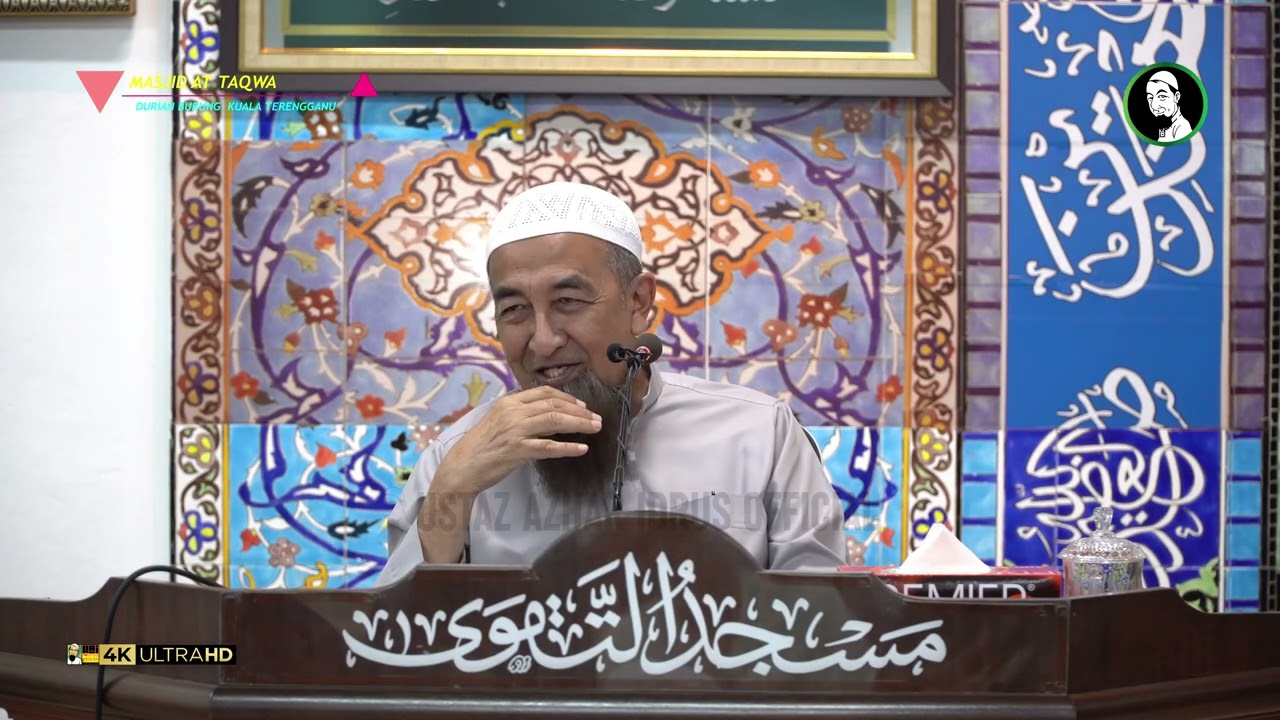 Buat Perkara Syubhan Atau Haram Atas Tuntutan Kerja - Ustaz Azhar Idrus
