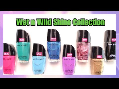 COLECCIÓN WET N WILD | WILD SHINE 10 COLORES ♥ NailArt By Andy