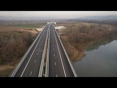 Autostrada A10 lot 1 inainte de inaugurare 03.12.2020
