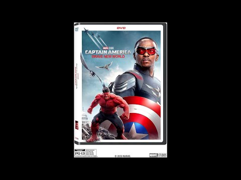 Unboxing & Overview To Captain America: Brave New World 2025 DVD (1st Anniversary Special)