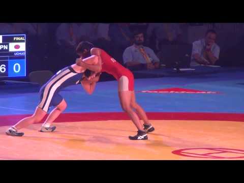 JR World WFS - 44kg final - Uchijo (JPN) dec. Phogat (IND)
