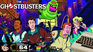 THE REAL GHOSTBUSTERS – Commodore 64 (1989) | Activision's Top-Down Ghost-Hunting Action