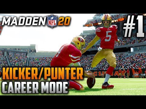Madden 20 Career Mode | Kicker & Punter Career | EP1 | WHOLE LOTTA LEG