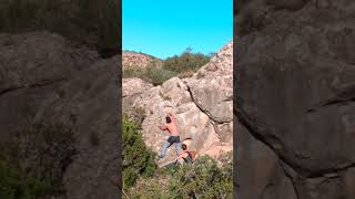 Photo of problem Senglar de secà in El Cogul boulder Area