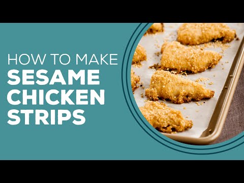 Blast from the Past: Sesame Chicken Strips Recipe | Homemade Baked Chicken Tenders