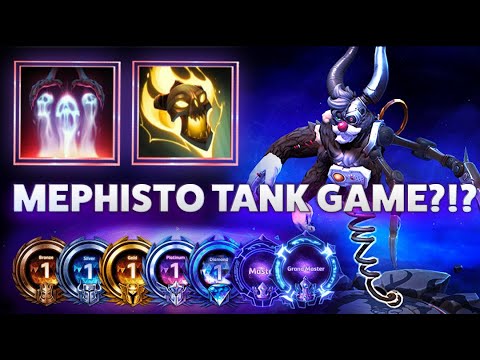 Mephisto Consume Souls - MEPHISTO TANK GAME?!? - Hardstuck Bronze 5 Adventures 2022