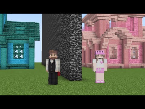Minecraft Yapı Kapışması KIZ vs ERKEK Pro Mimar