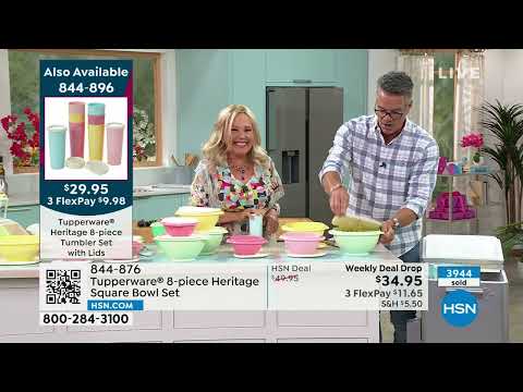 HSN | Party With Tupperware Premiere / Cuisinart Kitchen Celebration 07.28.2023 - 11 AM
