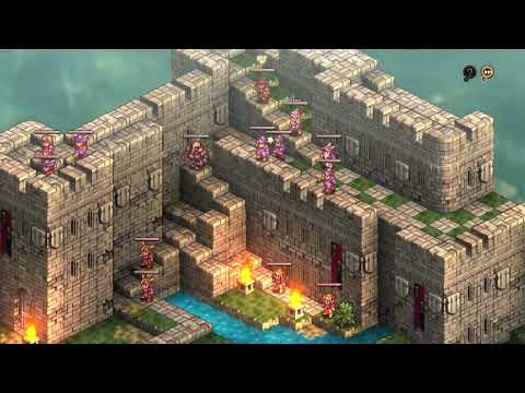Tactics Ogre: Reborn(PC) - Walkthrough(No Commentary) - Ch. 4 - Heim Courtyard