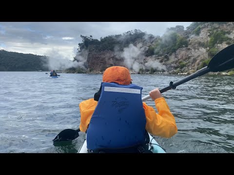 Steaming Cliffs Kayak at Lake Rotomahana