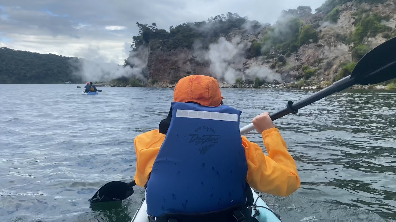 Steaming Cliffs Kayak at Lake Rotomahana
