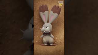 Pokémon Shorts - Animated Pokédex : Bunnelby - #PokemonFunVideo #PokemonKidsTV​
