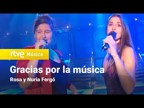 Rosa y Nuria Fergó - "Gracias por la música" | OT1 Gala 1 | Operación Triunfo