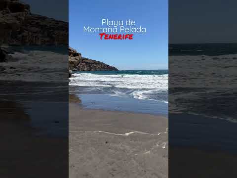 Tenerife - Playa de Montaña Pelada, El Médano #canaritainfo #tenerife #beach