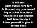 The Maine - Bliss Lyrics 