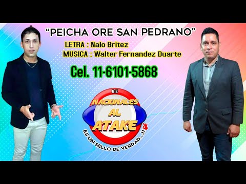 WALTER FERNANDEZ Y LOS PLACENTEROS  - PEICHA ORE SAN PEDRANO , Polka Paraguaya 2025 , Lo Mas Nuevo 