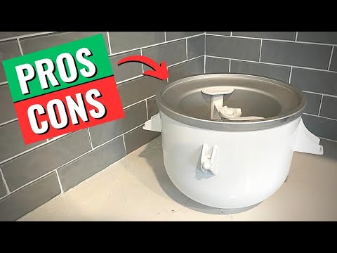 The BEST (And WORST) Features On The Kitchen Aid Ice Cream Mixer