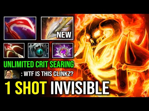NEW 7.40 Rework Clinkz 1 Shot Invisible Gank Max Desolator Unlimited Crit Raining Arrow Dota 2