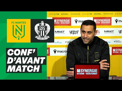 🎥🎙️ [J19] Ahmed Kantari avant FC Nantes - OGC Nice