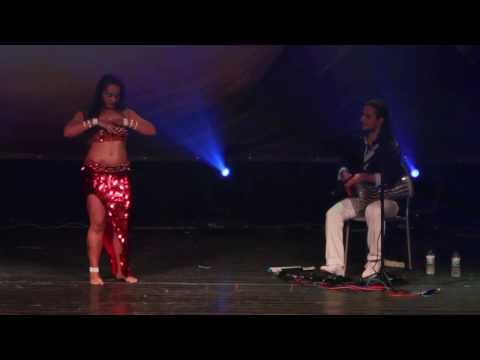 Hariane Pereira 1º lugar Solo com Artem Uzunov - Belly Fest 2014
